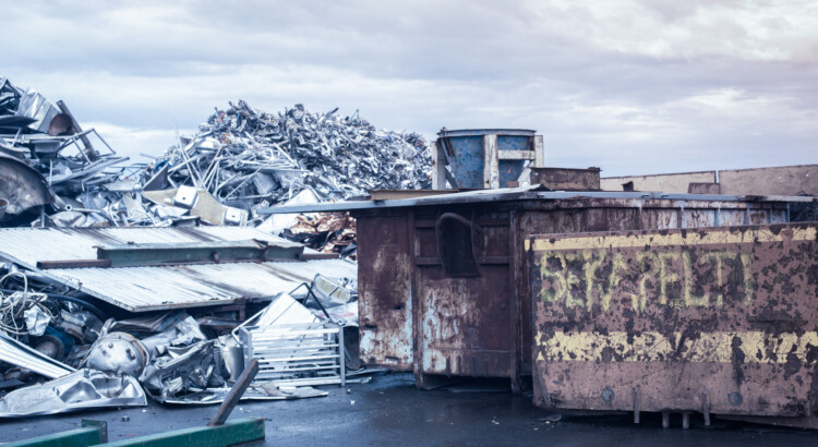 Teollisuuden purkutöiden metallinkierrätys